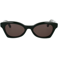 Hodinky & Bižuterie Ženy sluneční brýle Balenciaga Occhiali da Sole  BB0230S 006 Khaki