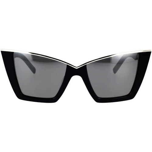 Hodinky & Bižuterie Ženy sluneční brýle Yves Saint Laurent Occhiali da Sole Saint Laurent SL 570 002 Černá