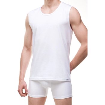 Textil Muži Tílka / Trička bez rukávů  Cornette Pánský nátělník 206 white 