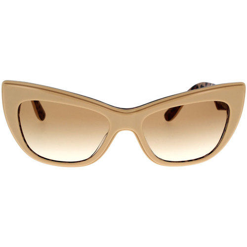 Hodinky & Bižuterie sluneční brýle D&G Occhiali da Sole Dolce&Gabbana DG4417 338113 Béžová