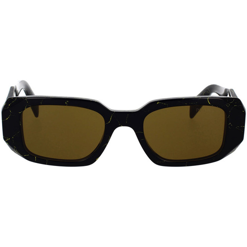 Hodinky & Bižuterie sluneční brýle Prada Occhiali da Sole  PR17WS 19D01T Černá