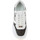Boty Ženy Šněrovací polobotky  & Šněrovací společenská obuv Calvin Klein Jeans Dámská obuv  HW0HW01272 0K4 White-Brown Mono Bílá