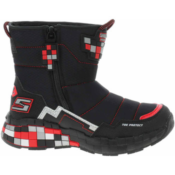 Boty Zimní boty Skechers Mega-Craft - Cuboforce black-red Černá
