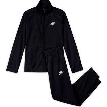 Textil Chlapecké Teplákové soupravy Nike K NSW FUTURA POLY CUFF TS Černá