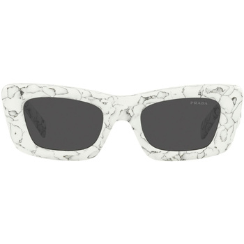 Hodinky & Bižuterie Ženy sluneční brýle Prada Occhiali da Sole  PR13ZS 17D5S0 Bílá