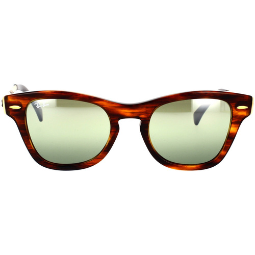Hodinky & Bižuterie sluneční brýle Ray-ban Occhiali da Sole  RB0707SM 954/G4 Hnědá