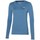 Textil Ženy Trička s krátkým rukávem Mizuno Impulse Core LS Tee Modrá