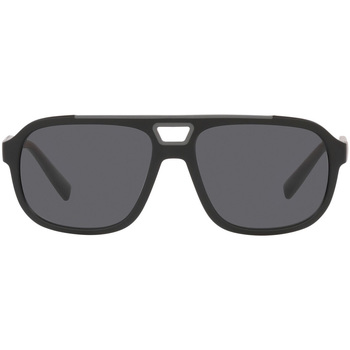 Hodinky & Bižuterie sluneční brýle D&G Occhiali da Sole  DG6179 252581 Polarizzati Černá