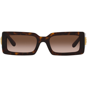Hodinky & Bižuterie sluneční brýle D&G Occhiali da Sole Dolce&Gabbana DG4416 502/13 Hnědá