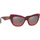 Hodinky & Bižuterie sluneční brýle D&G Occhiali da Sole Dolce&Gabbana DG4417 32477E Bordó