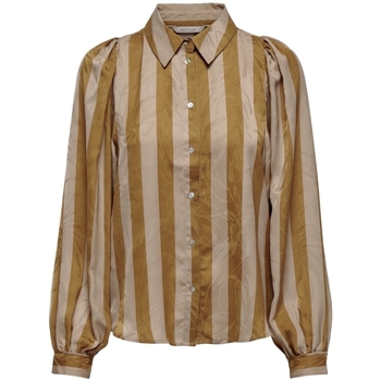 Textil Ženy Halenky / Blůzy La Strada Shirt Atina L/S - Golden Zlatá