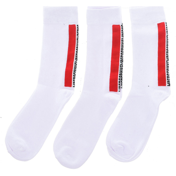 Spodní prádlo Muži Ponožky Bikkembergs BF009-WHITE-RED           