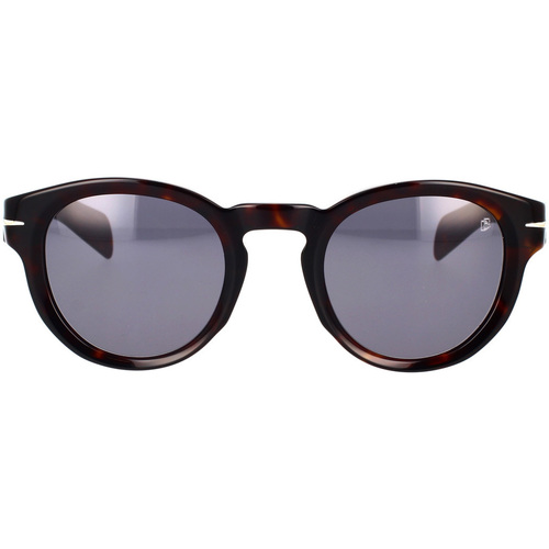 Hodinky & Bižuterie sluneční brýle David Beckham Occhiali da Sole  DB7041/S 086 Hnědá