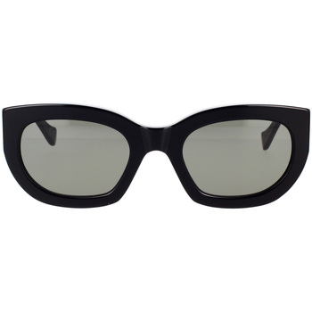 Hodinky & Bižuterie sluneční brýle Retrosuperfuture Occhiali da Sole  Alva Black 38L Černá