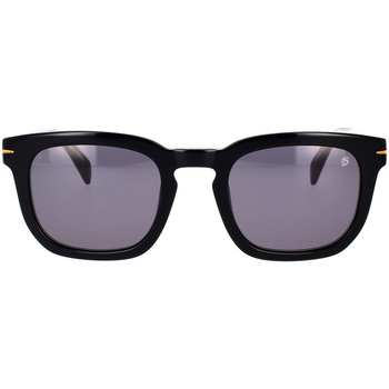 Hodinky & Bižuterie sluneční brýle David Beckham Occhiali da Sole  DB7076/S 807 Černá
