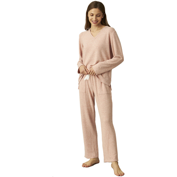Textil Ženy Pyžamo / Noční košile J And J Brothers JJBCP1301 Růžová