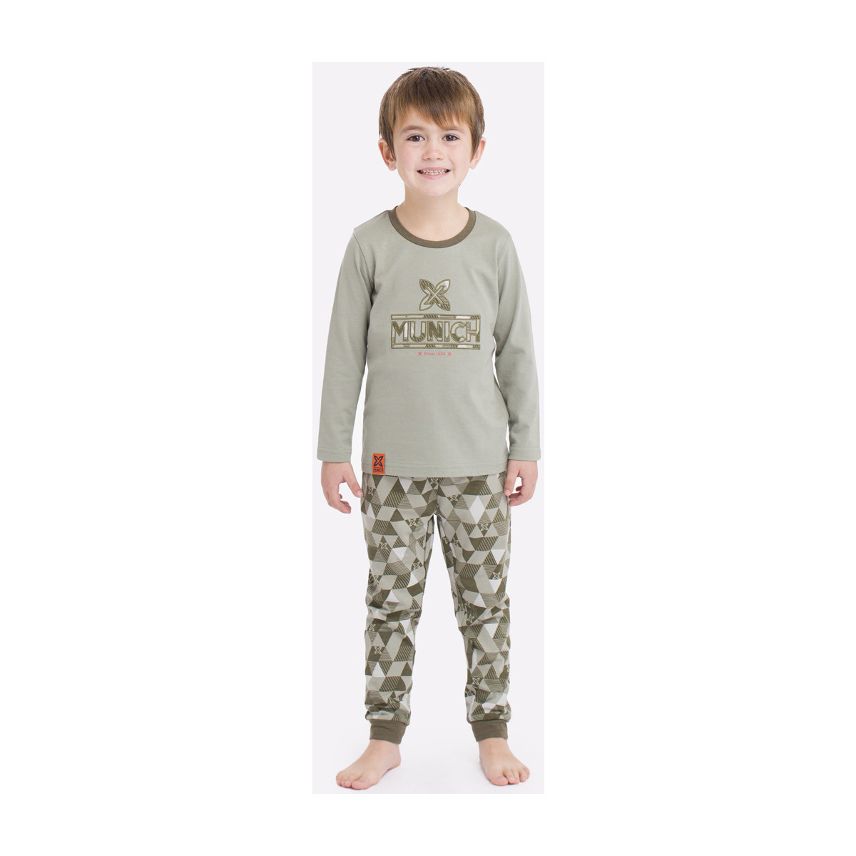 Textil Chlapecké Pyžamo / Noční košile Munich VP1451 Zelená
