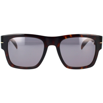 Hodinky & Bižuterie sluneční brýle David Beckham Occhiali da Sole  DB7000/S Bold 086 Hnědá