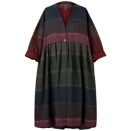 Textil Ženy Kabáty Wendy Trendy Coat 110829 - Rainbow           