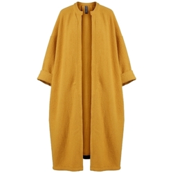 Textil Ženy Kabáty Wendy Trendy Coat 110880 - Mustard Žlutá
