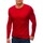 Textil Muži Trička s krátkým rukávem Deoti Pánské tričko s dlouhým rukávem Genuine červená Červená