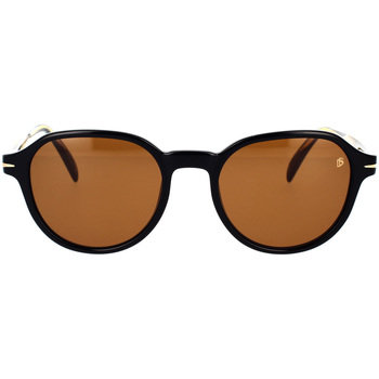 Hodinky & Bižuterie sluneční brýle David Beckham Occhiali da Sole  DB1044/S 807 Černá