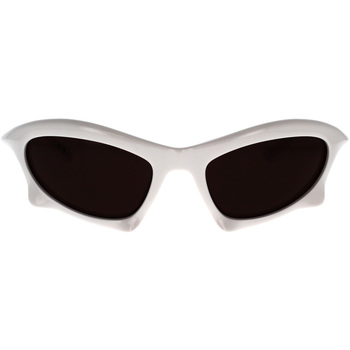 Hodinky & Bižuterie Muži sluneční brýle Balenciaga Occhiali da Sole  BB0229S 004 Bílá