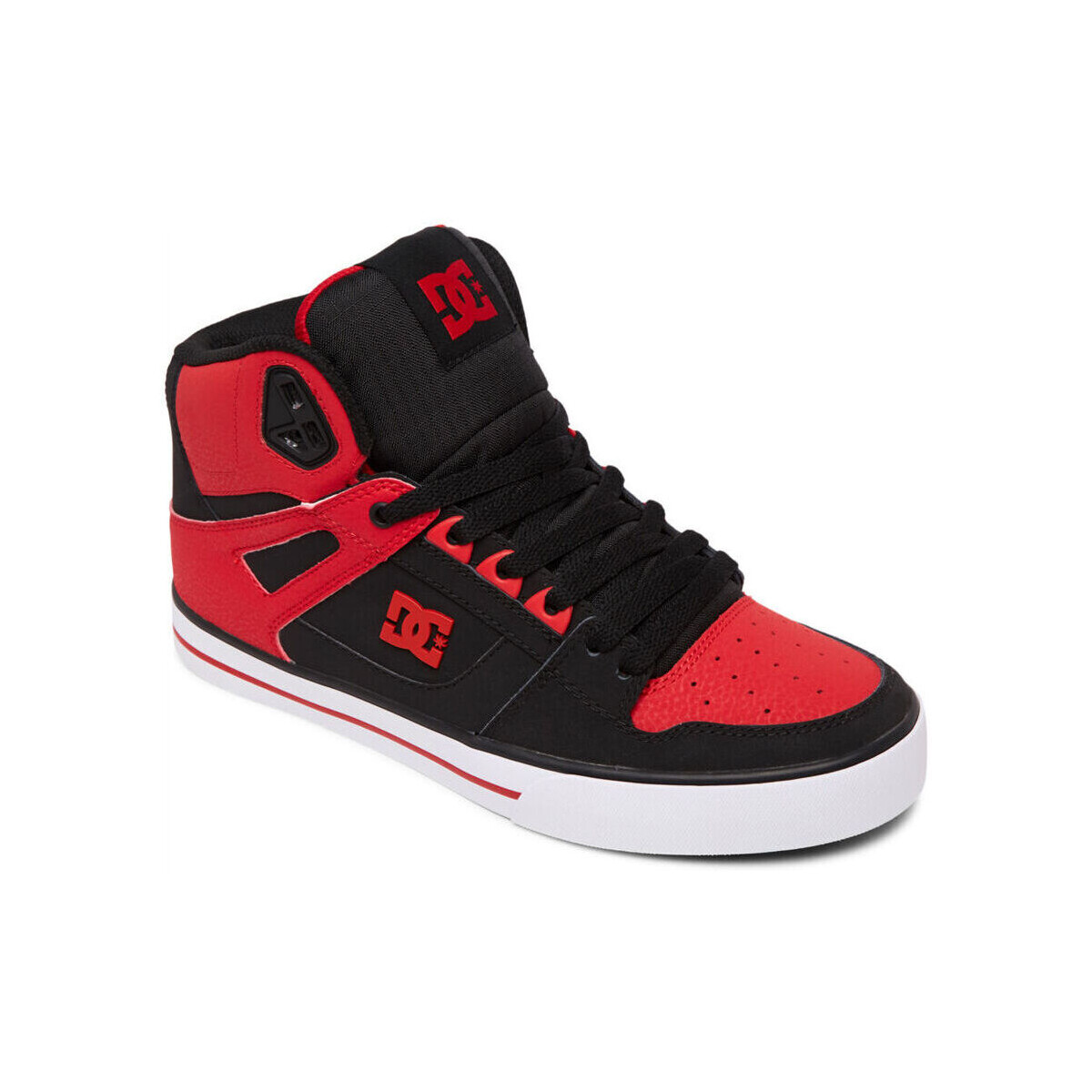 Boty Muži Módní tenisky DC Shoes Pure high-top wc ADYS400043 FIERY RED /WHITE/BLACK (FWB) Červená
