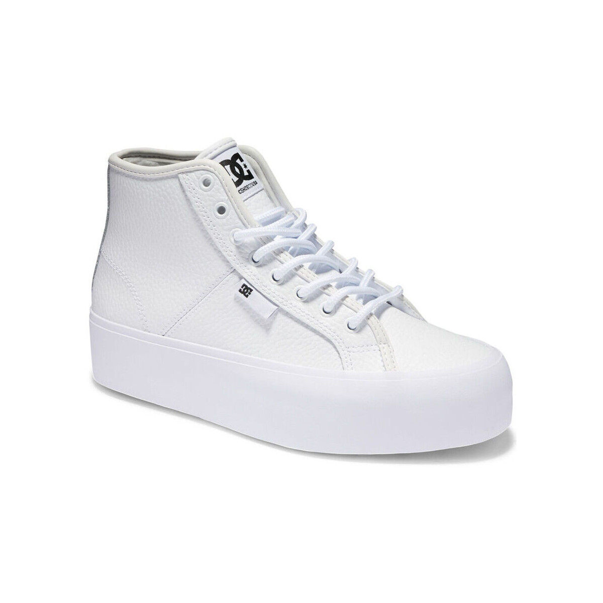 Boty Ženy Módní tenisky DC Shoes Manual hi wnt ADJS300286 WHITE/WHITE (WW0) Bílá