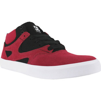 DC Shoes Módní tenisky Kalis vulc mid ADYS300622 ATHLETIC RED/BLACK (ATR) - Červená
