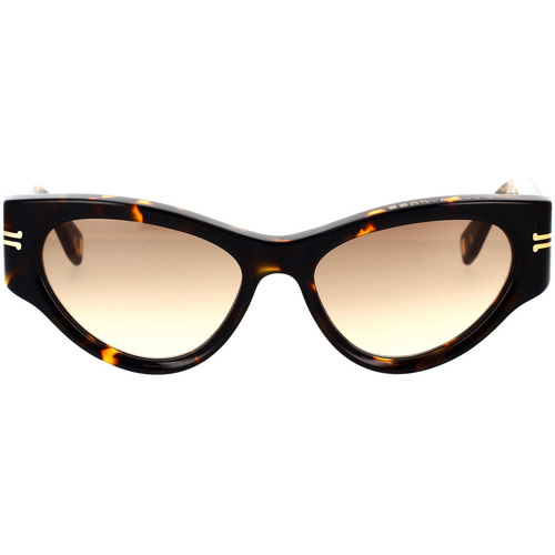 Hodinky & Bižuterie sluneční brýle Marc Jacobs Occhiali da Sole  MJ 1045/S 086 Hnědá