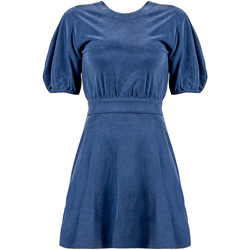 Textil Ženy Krátké šaty Elisabetta Franchi AB-969-3948-V283 Modrá