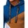 Textil Muži Mikiny Ombre Pánská mikina s kapucí Gafford modro-hnědá Hnědá