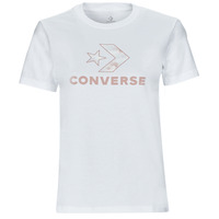 Textil Ženy Trička s krátkým rukávem Converse FLORAL STAR CHEVRON Bílá