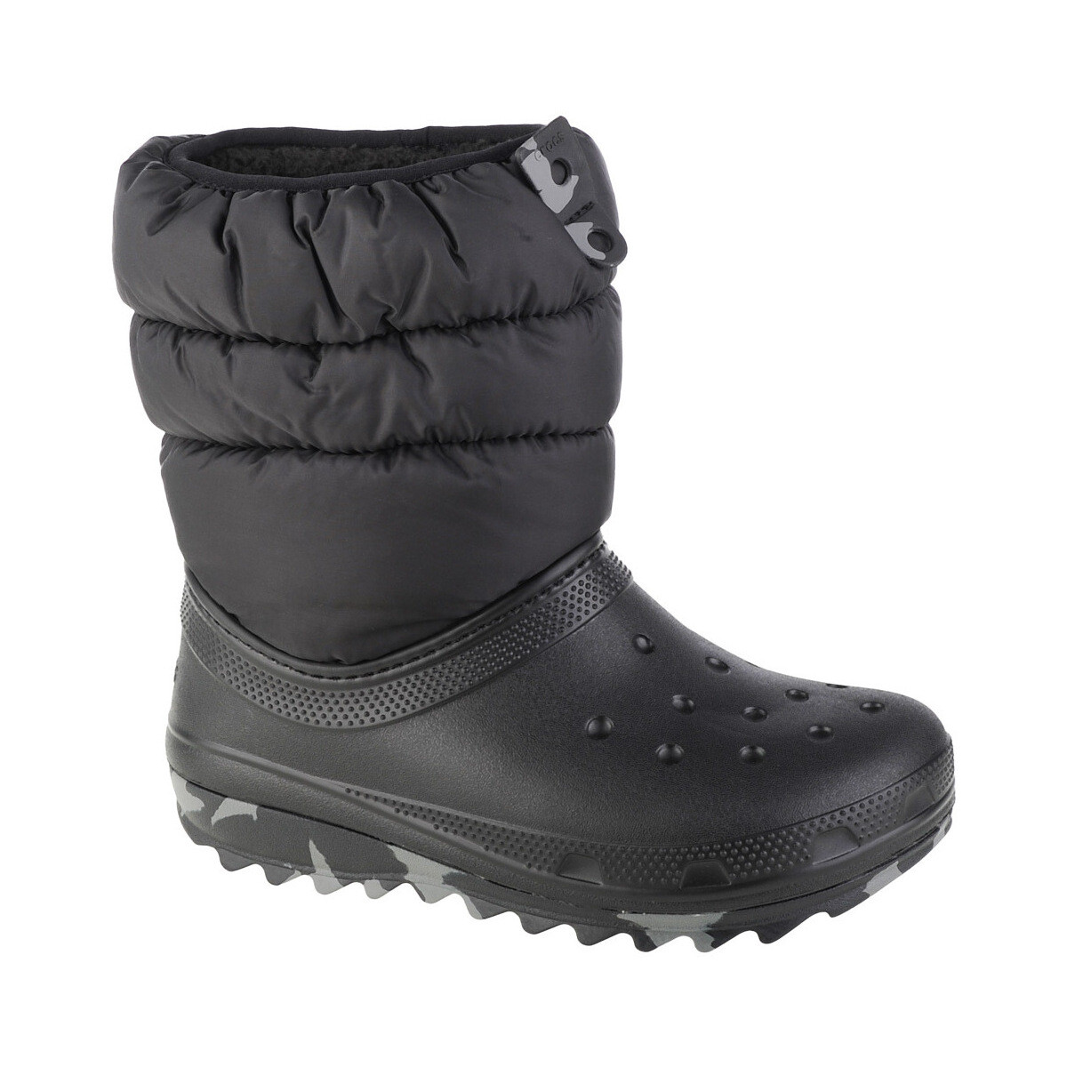 Boty Chlapecké Zimní boty Crocs Classic Neo Puff Boot Kids Černá