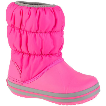 Crocs Zimní boty Dětské Winter Puff Boot Kids - Růžová