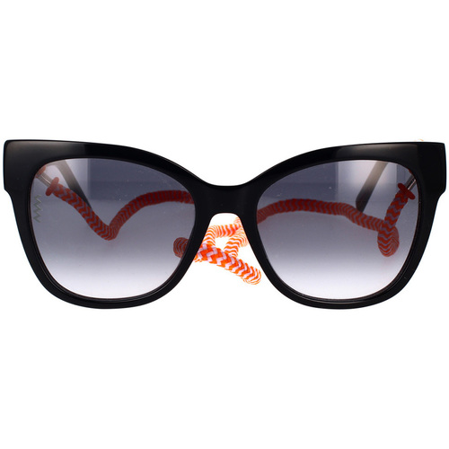 Hodinky & Bižuterie sluneční brýle Missoni Occhiali da Sole  MMI 0070/S 807 con Laccetto Černá