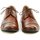 Boty Muži Šněrovací polobotky  & Šněrovací společenská obuv Mintakacz Mintaka 13324M-6 hnědé pánské nadměrné polobotky Hnědá