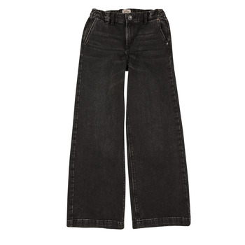 Textil Dívčí Jeans široký střih Only KOGCOMET WIDE DNM PIM528 NOOS Černá