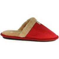 Boty Ženy Papuče John-C Dámske luxusné červené papuče JINY Červená
