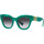 Hodinky & Bižuterie Ženy sluneční brýle Miu Miu Occhiali da Sole Miu Miu MU01YS 15H09S Zelená