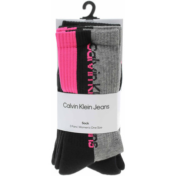 Spodní prádlo Ponožky Calvin Klein Jeans dámské ponožky 701218754001999 black Černá