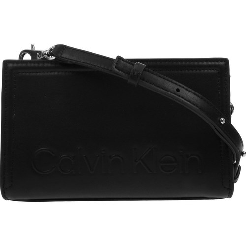Taška Ženy Kabelky  Calvin Klein Jeans Minimal Hardware Crossbody Černá