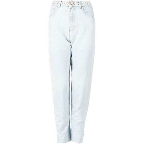 Textil Ženy Kapsáčové kalhoty Liu Jo UA1143 D4470 | Pearl Modrá