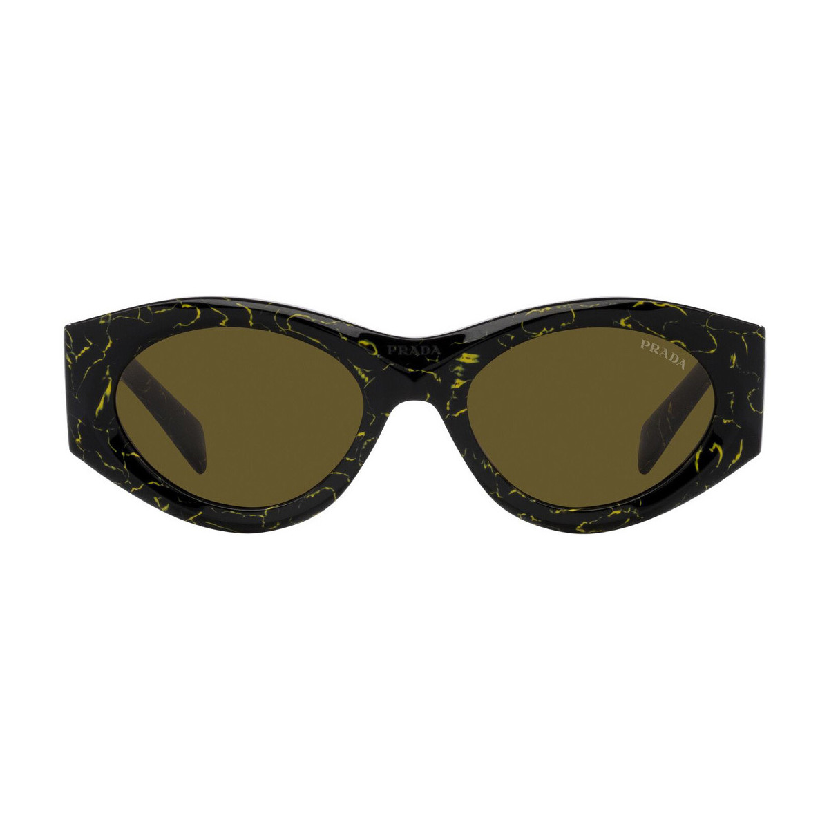 Hodinky & Bižuterie sluneční brýle Prada Occhiali da Sole  PR20ZS 19D01T Černá
