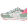 Boty Ženy Nízké tenisky Philippe Model TRPX LOW WOMAN Zelená / Růžová