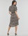 Textil Ženy Společenské šaty Vero Moda VMBUMPY SS CALF SHIRT DRESS NOOS           