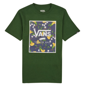 Textil Děti Trička s krátkým rukávem Vans BY PRINT BOX BOYS Zelená