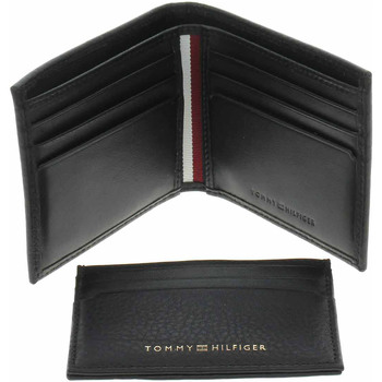 Tommy Hilfiger pánská peněženka + pouzdro AM0AM10433 Black Černá