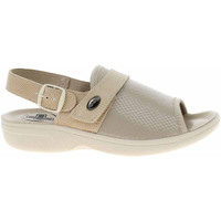 Boty Ženy Pracovní obuv Medi Line Dámské sandály  1416/S beige Lycra Cocco-Net Béžová